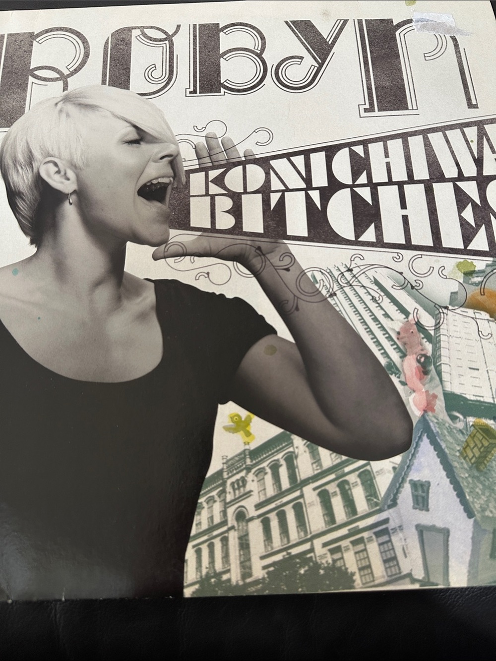 Rare! Robyn Konichiwa Bitches Single Club Album LP